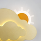 DreamyFloat - Applique Murale Nuage et Soleil LED