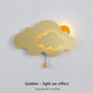 DreamyFloat - Applique Murale Nuage et Soleil LED