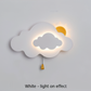 DreamyFloat - Applique Murale Nuage et Soleil LED