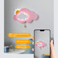 DreamyFloat - Applique Murale Nuage et Soleil LED