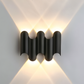 GlamWave - Applique Murale LED Noir & Or