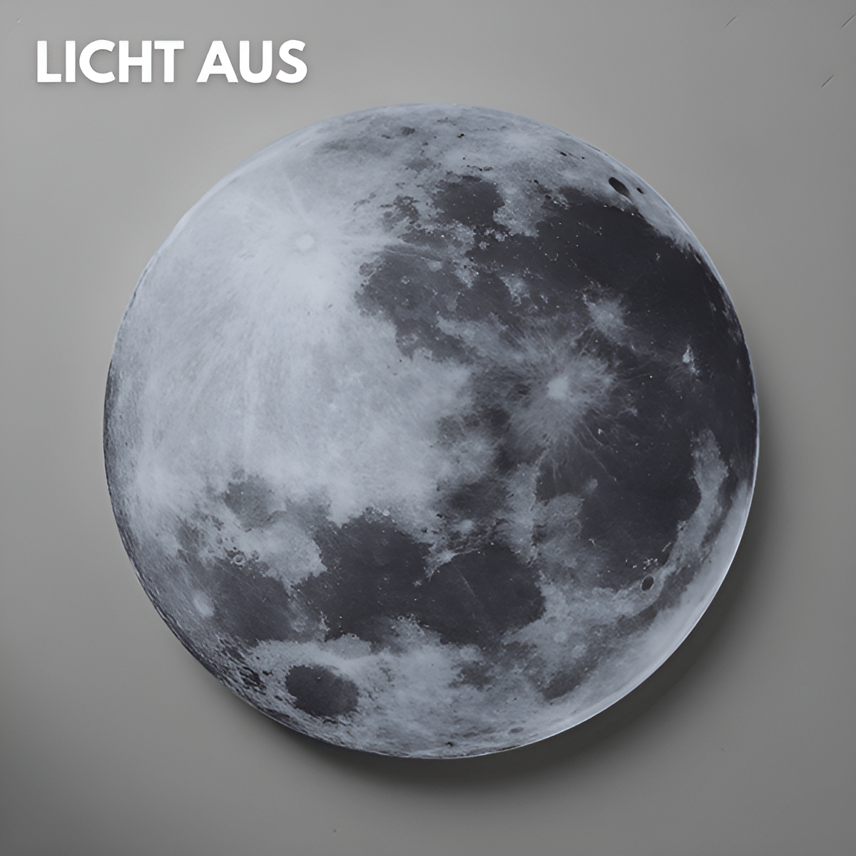 LunarLit - Applique Murale 3D en Forme de Lune