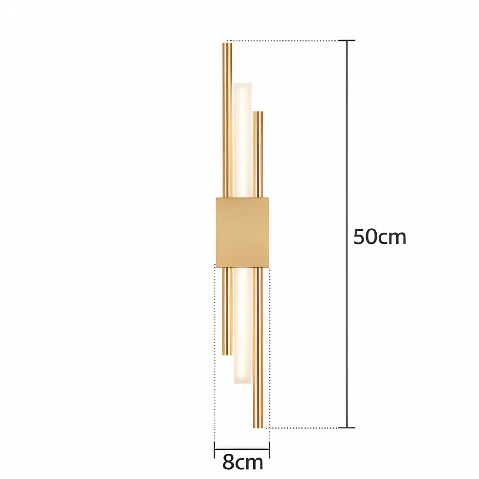 NobleGlow – Applique Murale Composée Luxueuse